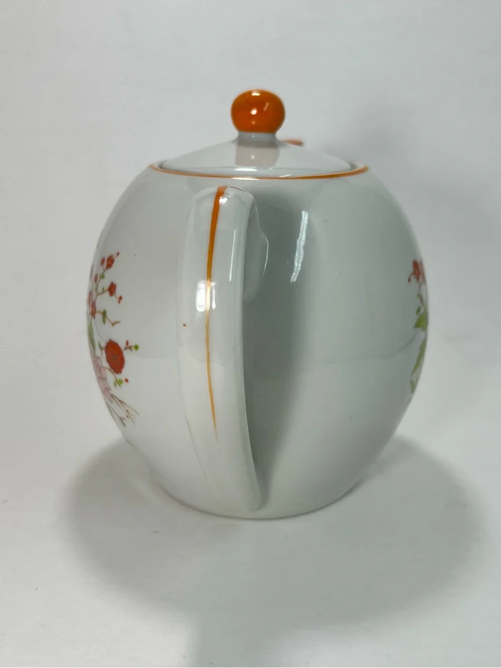 Chinese‎ Porcelain Floral Teapot
